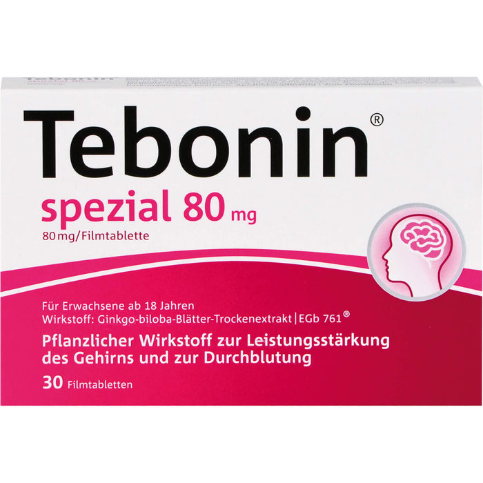 Tebonin spezial 80 mg, 30 St FTA