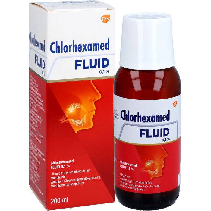 Chlorhexamed fluid 0,1 % Lösung, 200 ml Solution