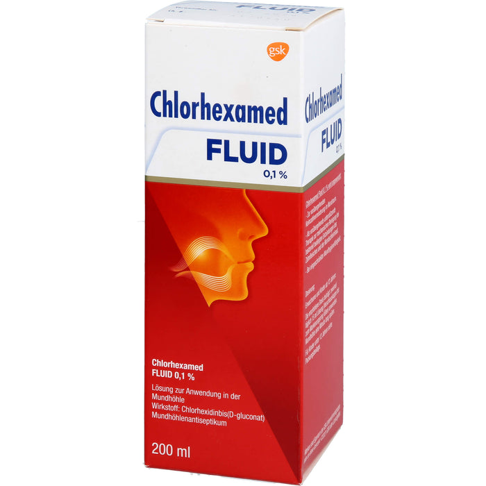 Chlorhexamed fluid 0,1 % Lösung, 200 ml Solution