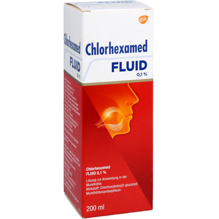 Chlorhexamed fluid 0,1 % Lösung, 200 ml Solution