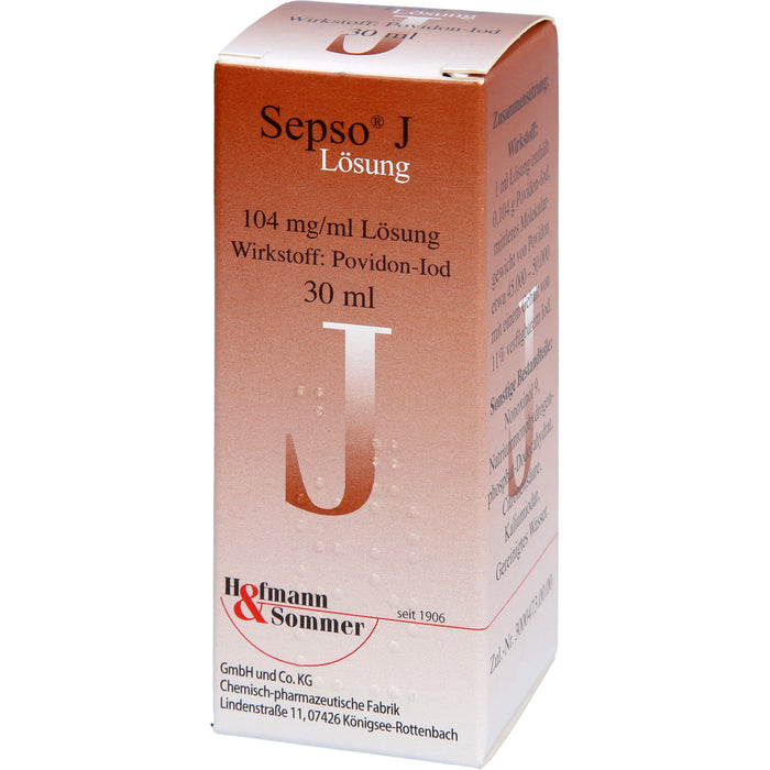 Hofmann & Sommer Sepso J Lösung Antiseptikum, 30 ml Solution