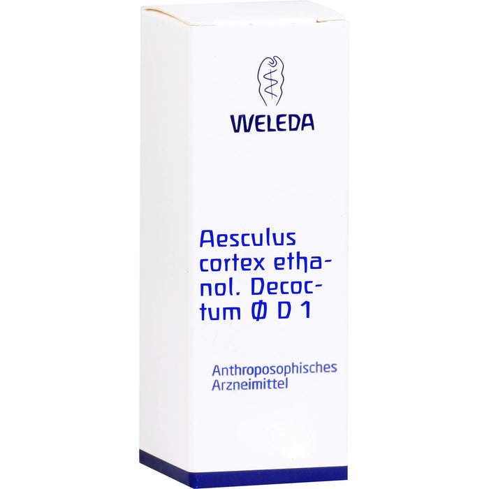 Aesculus cortex aeth. Decoct. Urtinktur D1 Weleda, 50 ml DIL