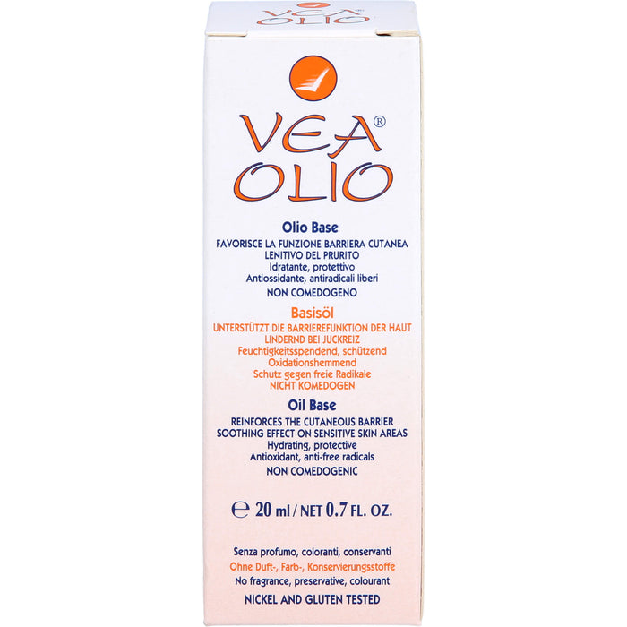 VEA OLIO Basisöl lindernd bei Juckreiz, 20 ml Huile