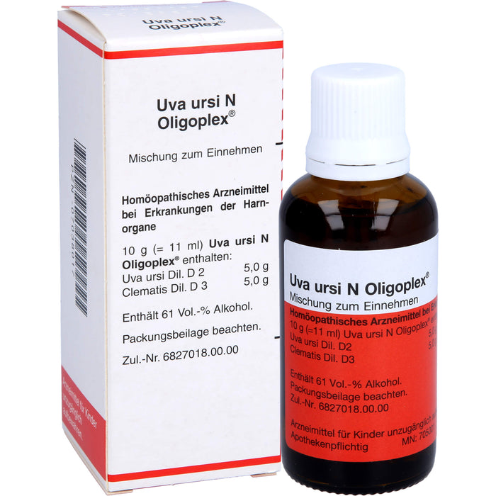 Uva ursi N Oligoplex, Mischung, 50 ml LIQ