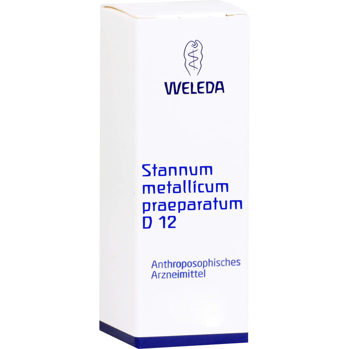 Stannum met. praeparat. D12 Weleda Trit., 20 g TRI