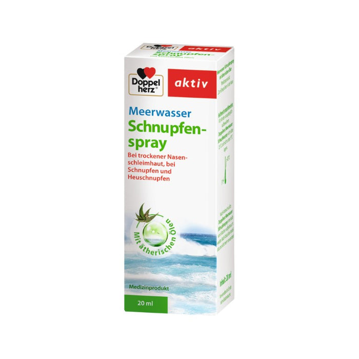 Doppelherz Meerwasser Schnupfenspray, 20 ml SPR