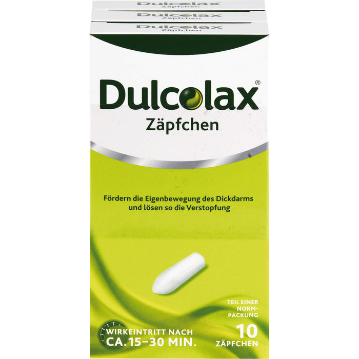 Dulcolax Zäpfchen Reimport Pharma Gerke, 30 pcs. Suppositories