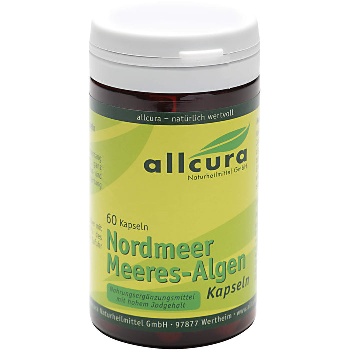 allcura Nordmeer Meeres-Algen Kapseln, 60 pc Capsules