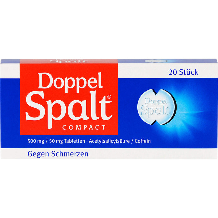 Doppel Spalt compact Tabletten, 20 pcs. Tablets