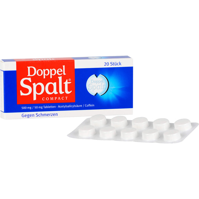 Doppel Spalt compact Tabletten, 20 pc Tablettes