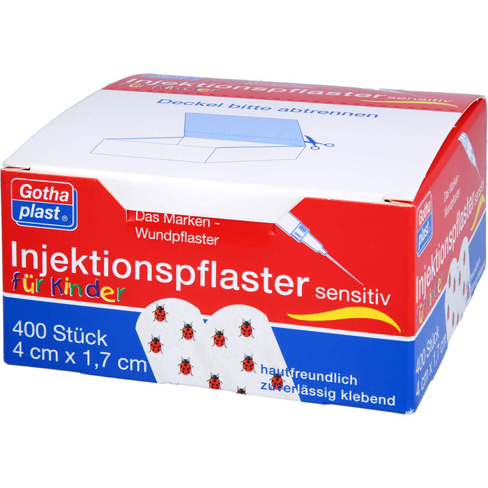 Gothaplast Injektionspfl. Kinder Käfer 4cmx1,7cm, 400 St PFL