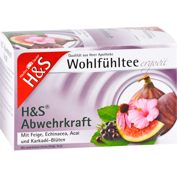 H&S Abwehrkraft Wohlfühltee, 20 St. Filterbeutel