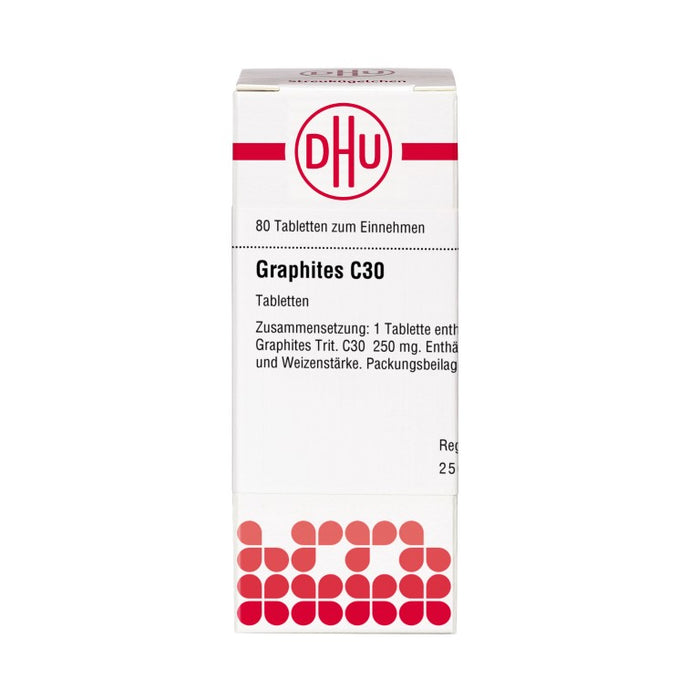 DHU Graphites C30 Tabletten, 80 pc Tablettes