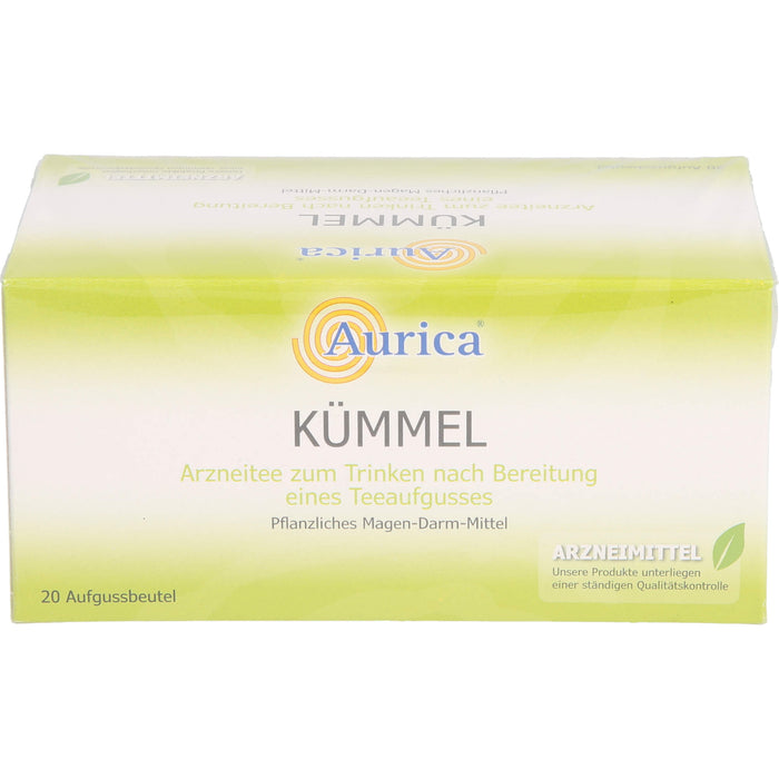 Aurica Kümmel Tee, 20 pc Sac filtrant