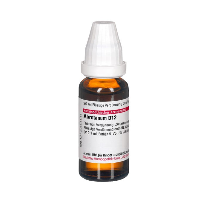 DHU Abrotanum D12 Dilution, 20 ml Lösung