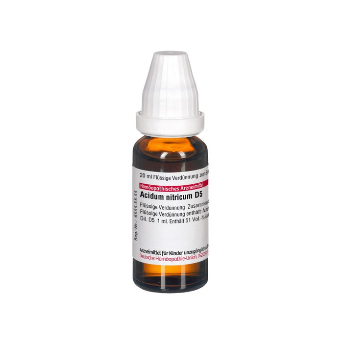 DHU Acidum nitricum D5 Dilution, 20 ml Lösung