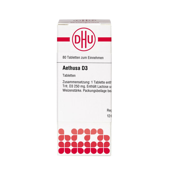 DHU Aethusa D3 Tabletten, 80 St. Tabletten