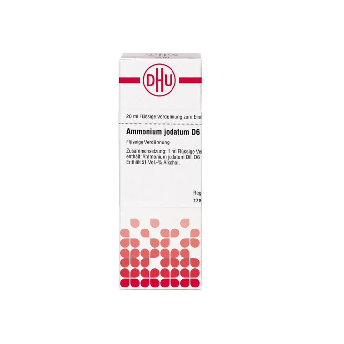 DHU Ammonium jodatum D6 Dilution, 20 ml Lösung