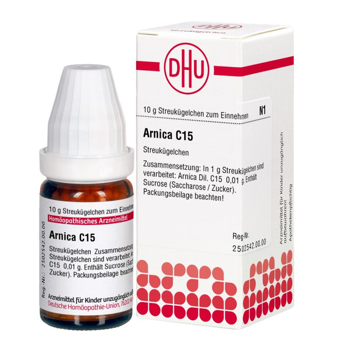 DHU Arnica C15 Streukügelchen, 10 g Globules