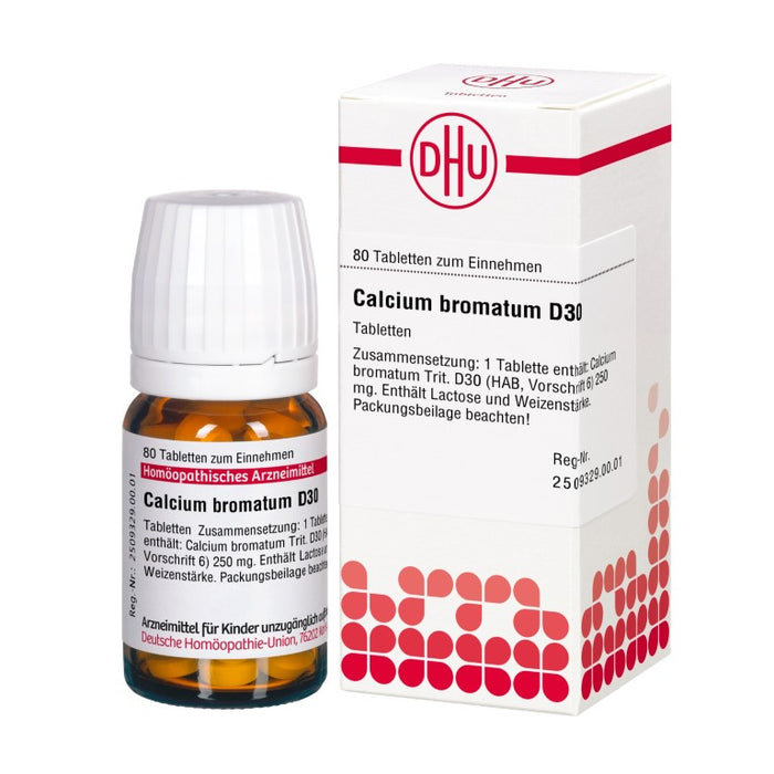 Calcium bromatum D30 DHU Tabletten, 80 St. Tabletten