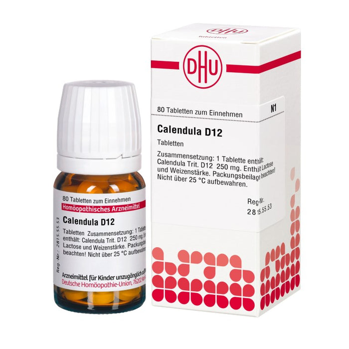 DHU Calendula D12 Tabletten, 80 pcs. Tablets