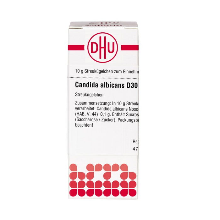 DHU Candida albicans D30 Streukügelchen, 10 g Globuli