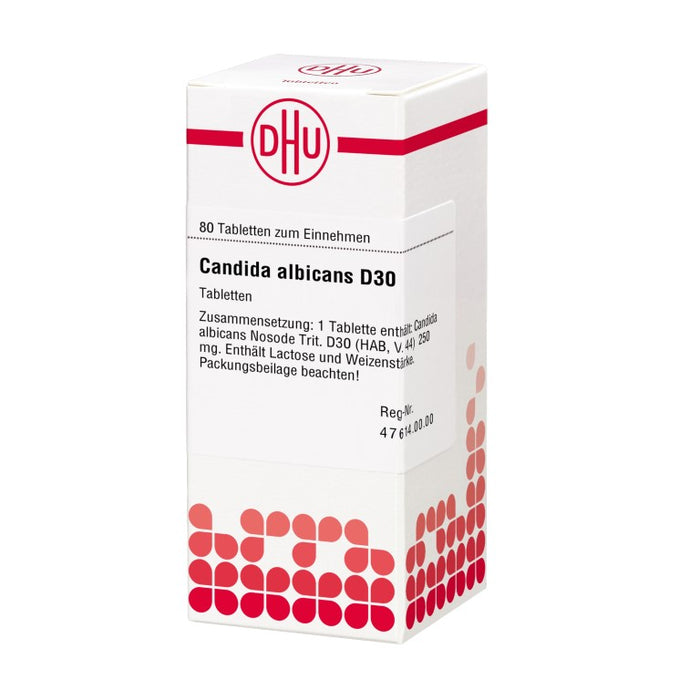 DHU Candida albicans D30 Tabletten, 80 pcs. Tablets