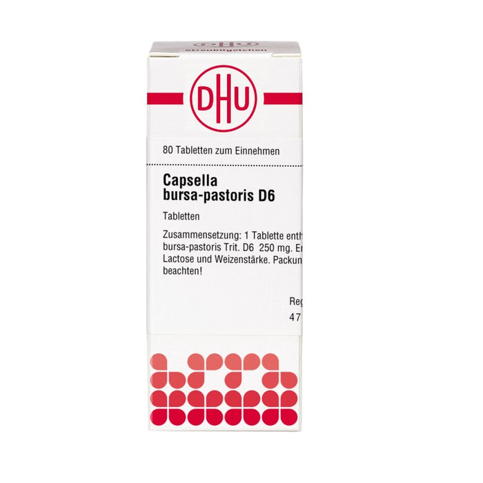 DHU Capsella bursa-pastoris D6 Tabletten, 80 pcs. Tablets