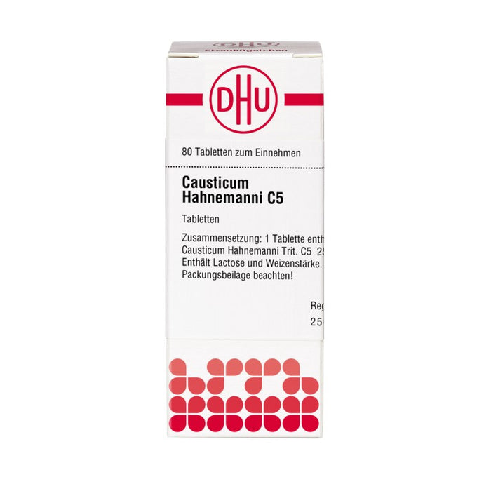 DHU Causticum Hahnemanni C5 Tabletten, 80 St. Tabletten