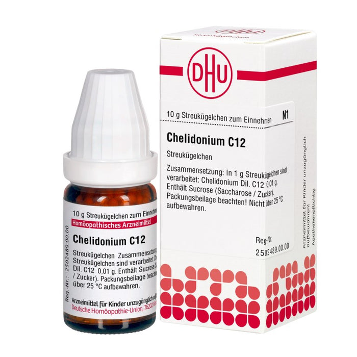 DHU Chelidonium C12 Streukügelchen, 10 g Globules