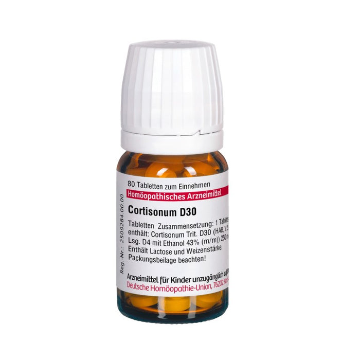 Cortisonum D30 DHU Tabletten, 80 St. Tabletten