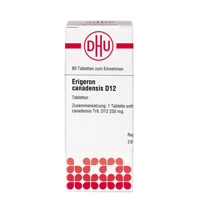 Erigeron canadensis D12 DHU Tabletten, 80 St. Tabletten