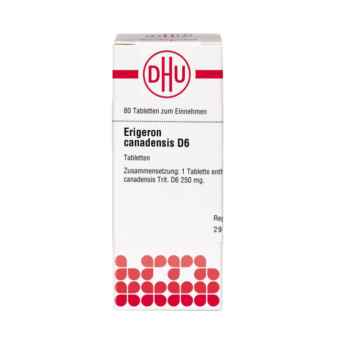 Erigeron canadensis D6 DHU Tabletten, 80 St. Tabletten