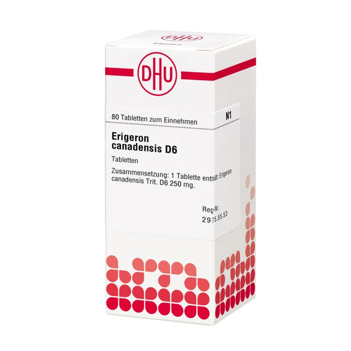 Erigeron canadensis D6 DHU Tabletten, 80 St. Tabletten