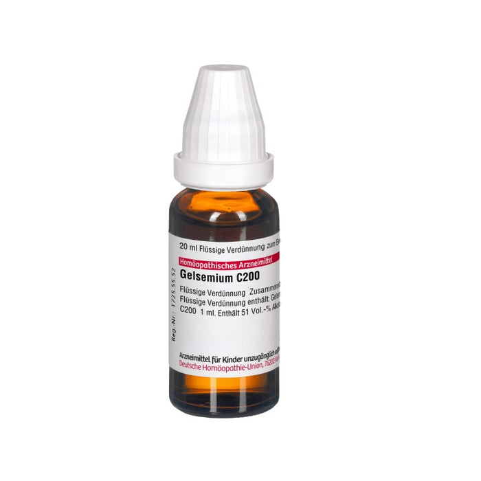 Gelsemium C200 DHU Dilution, 20 ml Lösung