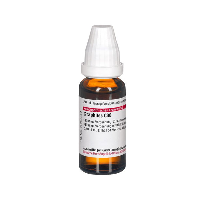 DHU Graphites C30 Dilution, 20 ml Lösung