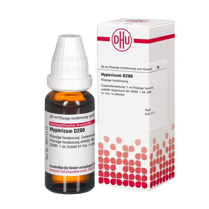 DHU Hypericum D200 Dilution, 20 ml Lösung