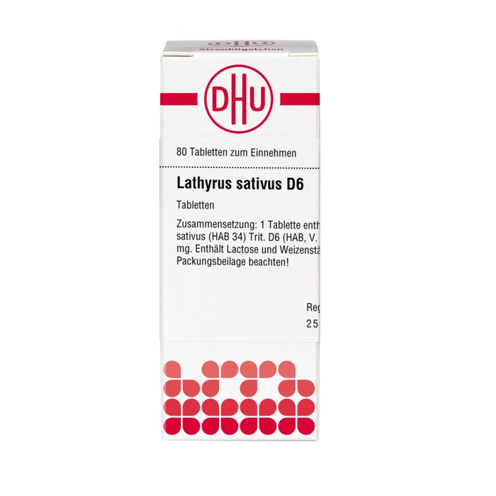 DHU Lathyrus sativus D6 Tabletten, 80 pcs. Tablets