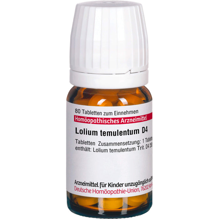 Lolium temulentum D4 DHU Tabletten, 80 St. Tabletten