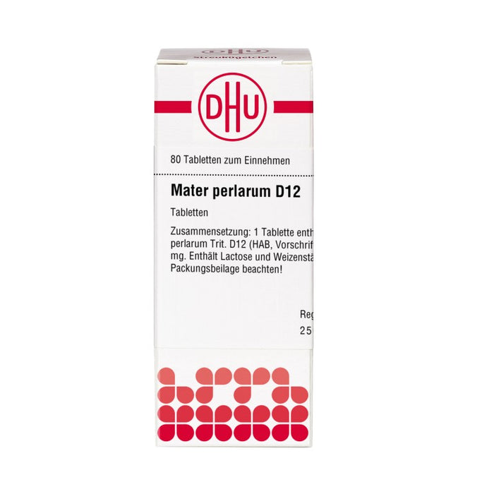 DHU Mater perlarum D12 Tabletten, 80 pcs. Tablets