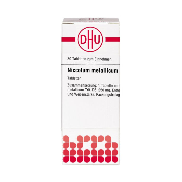 DHU Niccolum metallicum D 6 Tabletten, 80 pcs. Tablets