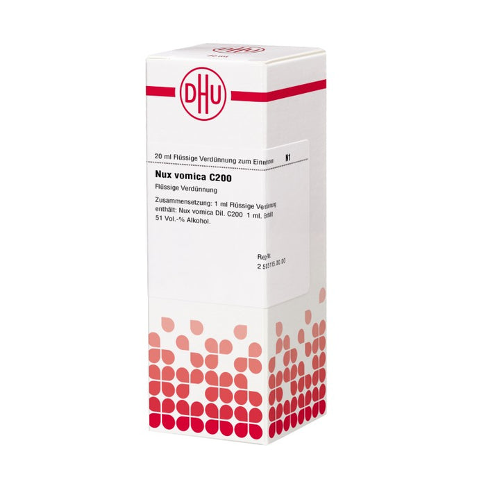 DHU Nux vomica C200 Dilution, 20 ml Lösung