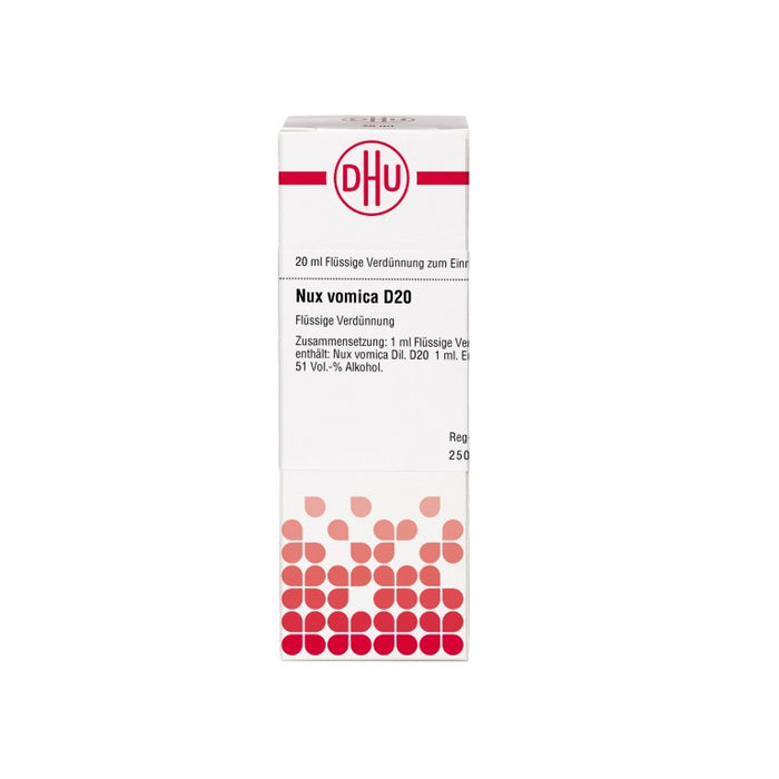 DHU Nux vomica D20 Dilution, 20 ml Lösung