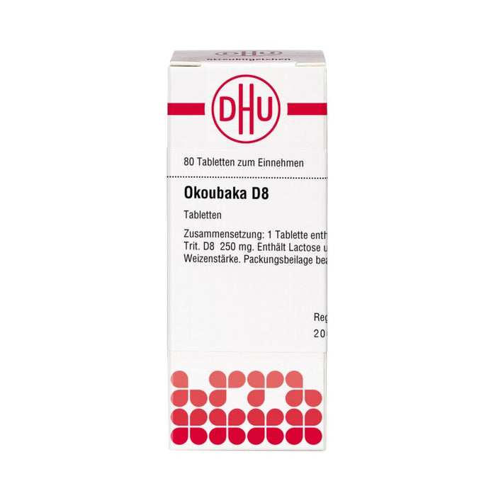 DHU Okoubaka D8 Tabletten, 80 pc Tablettes