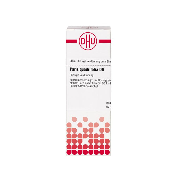 Paris quadrifolia D6 DHU Dilution, 20 ml Lösung