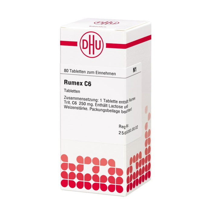 DHU Rumex C6 Tabletten, 80 St. Tabletten