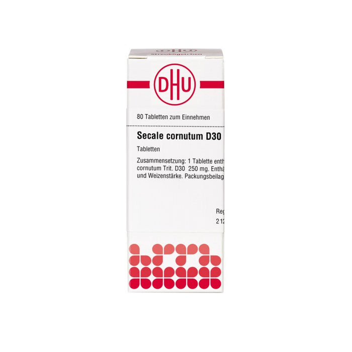 DHU Secale cornutum D30 Tabletten, 80 St. Tabletten