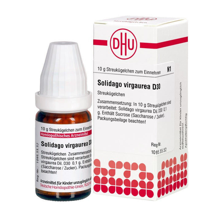 DHU Solidago virgaurea D30 Streukügelchen, 10 g Globules