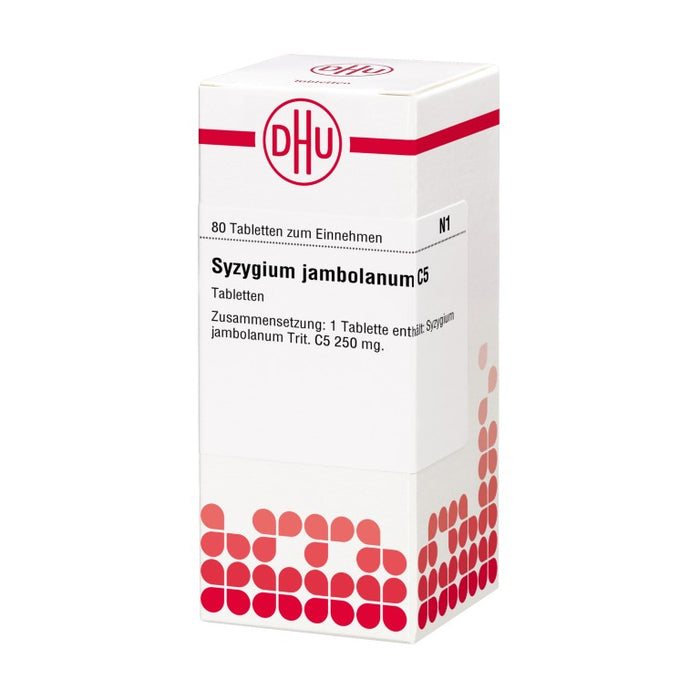 DHU Syzygium jambolanum C5 Tabletten, 80 St. Tabletten