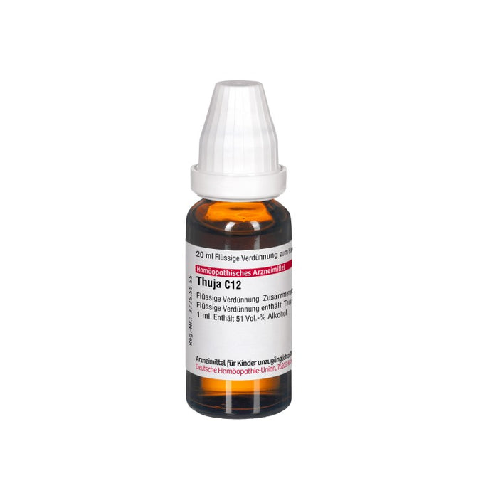 DHU Thuja C12 Dilution, 20 ml Lösung